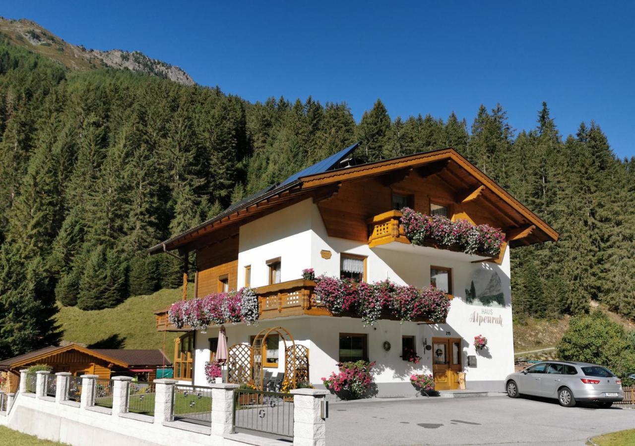 Haus Alpenruh Ξενοδοχείο Sankt Leonhard im Pitztal Εξωτερικό φωτογραφία