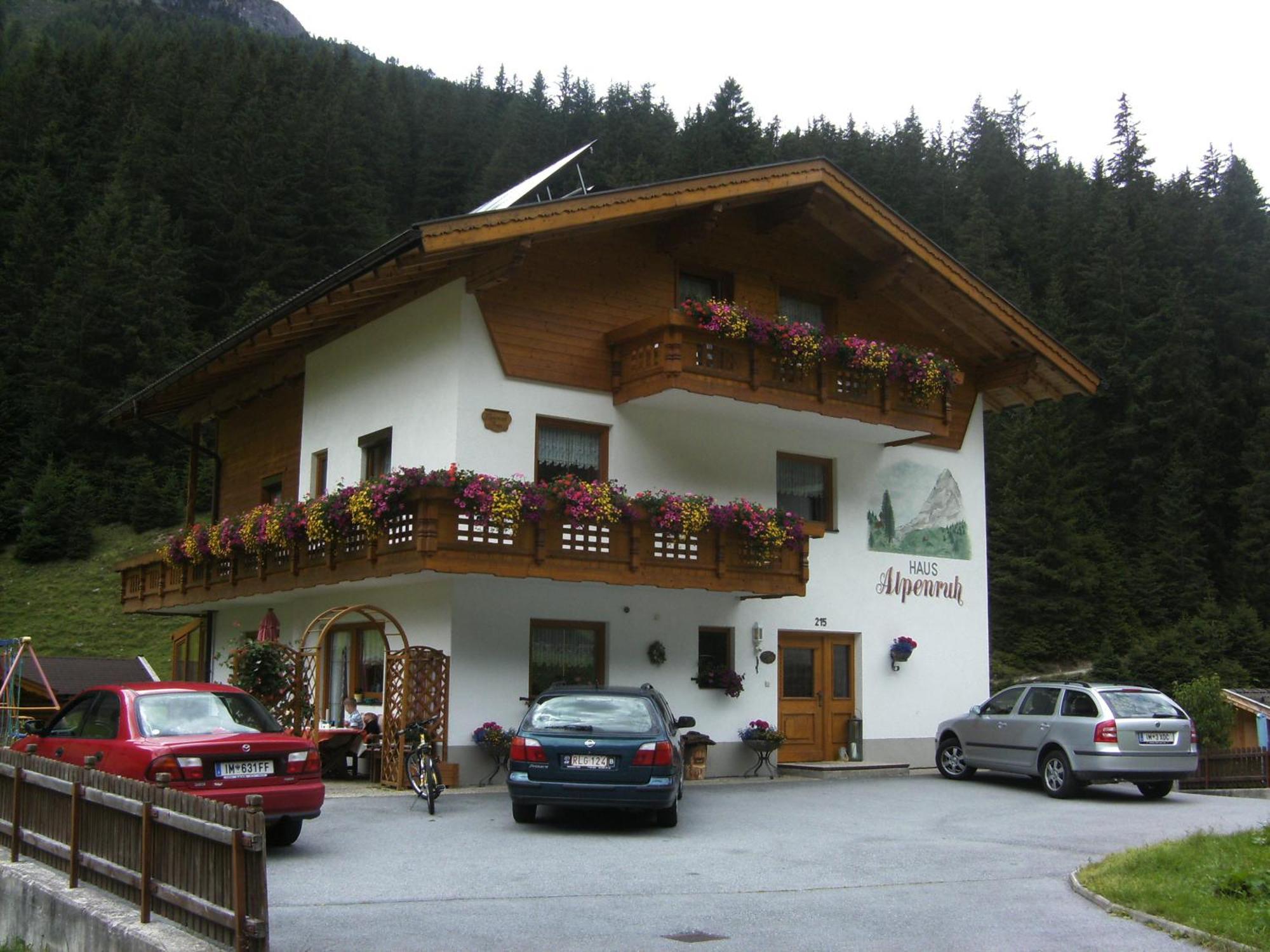 Haus Alpenruh Ξενοδοχείο Sankt Leonhard im Pitztal Εξωτερικό φωτογραφία